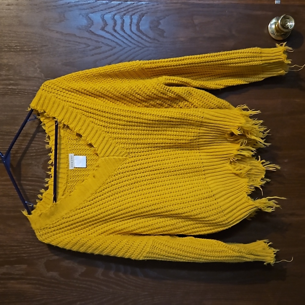 Yellow Main Strip sweater
